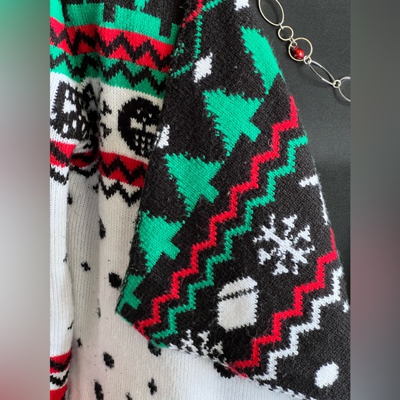 Holiday Open-Front Cardigan - size SMALL - Picture 13 of 16